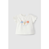 Laranjinha V4679 T-Shirt Off-White