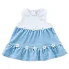 Natini Natini Dress Sophie Flower White-Blue