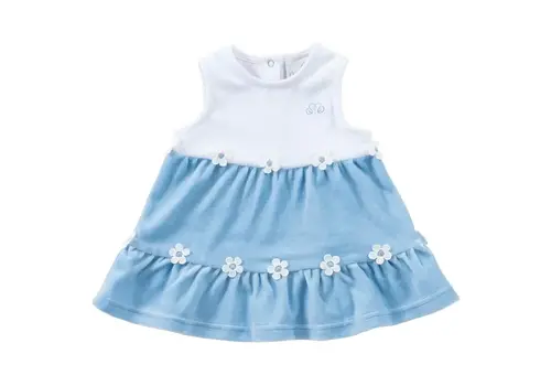 Natini Natini Dress Sophie Flower White-Blue