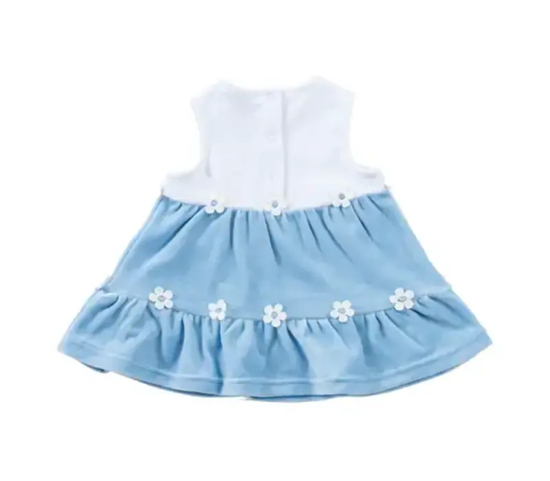 Natini Dress Sophie Flower White-Blue