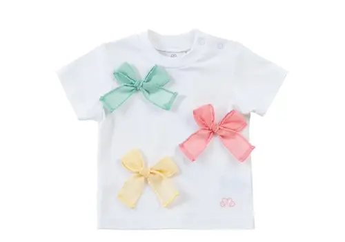 Natini Natini T-Shirt Bows White