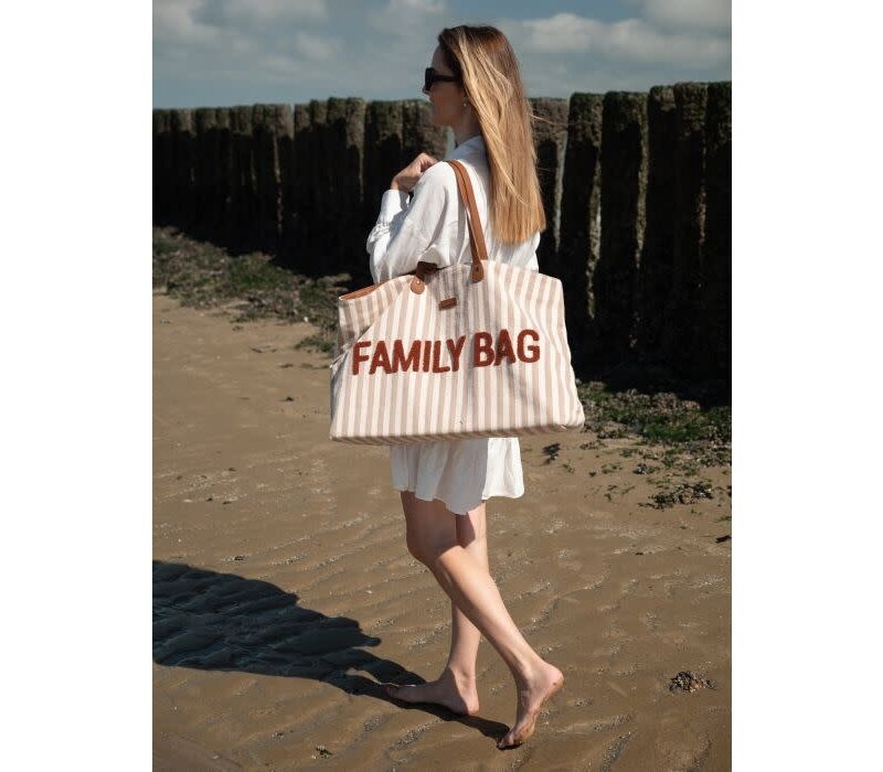 Childhome Family Bag Verzorgingstas - Nude/Terracotta