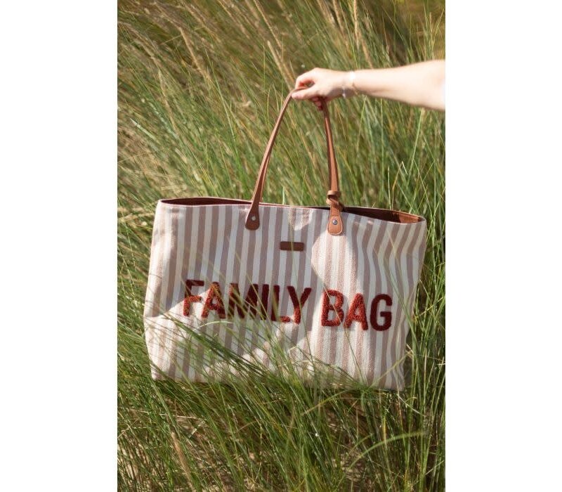 Childhome Family Bag Verzorgingstas - Nude/Terracotta
