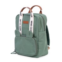 Childhome Mini Club Kinderrugzak - Signature - Canvas - Groen