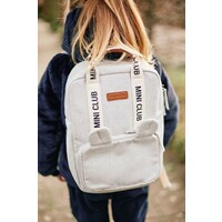 Childhome Mini Club Kinderrugzak - Signature - Canvas - Off White