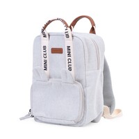 Childhome Mini Club Kinderrugzak - Signature - Canvas - Off White