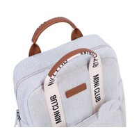 Childhome Mini Club Kinderrugzak - Signature - Canvas - Off White