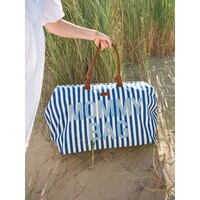 Childhome Mommy  Bag ® Nursery Bag - Stripes - Electric Blue/Light Blue