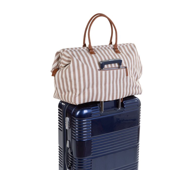Copy of Childhome Mommy  Bag ® Nursery Bag - Stripes - Electric Blue/Light Blue