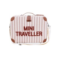 Copy of Childhome Mini Traveller Kids Kinderkoffer Stripes - Electric Blue - Light Blue