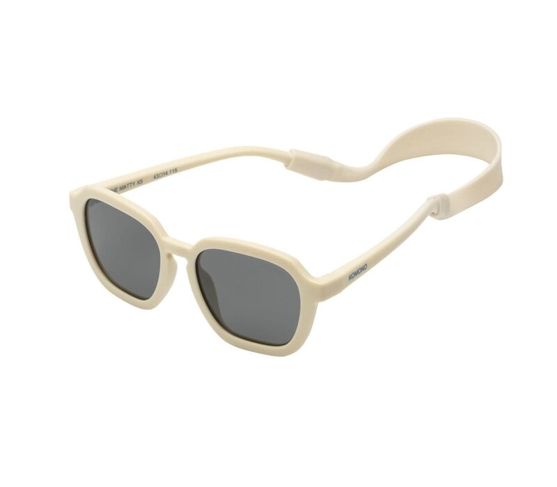 KOMONO - Sunglass Kiddos - MATTY - Ivory 1-2Y