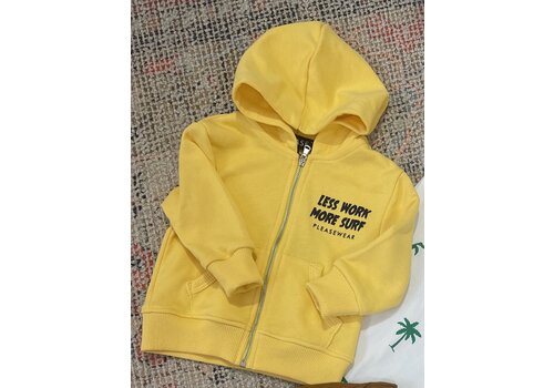 Please Please Maglia Full Zip M/L Capp.St.Less Work Giallo Ocra