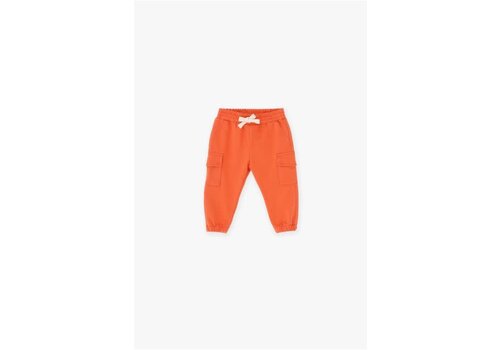 Please Please Panta Jogger Costina Al Fondo Arancio Scuro