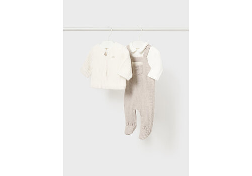 Mayoral Mayoral Onsie Structured Neck H. Walnut