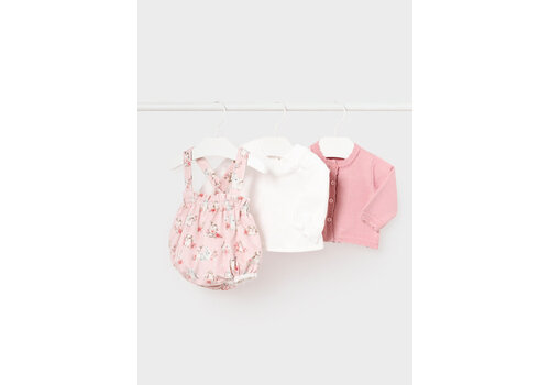 Mayoral Mayoral Short And Jacket Set  Blush