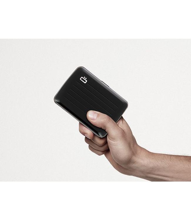 Ögon Designs Stockholm V2.0 Aluminium Creditcardhouder - Zwart