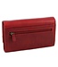 HillBurry VL777032 Dames Overslag Portemonnee Leer Rood