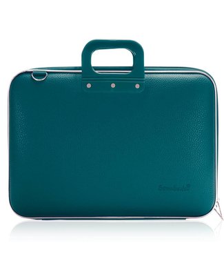 Bombata MAXI 17 inch Laptoptas Groenblauw