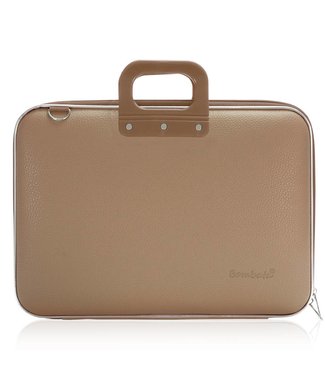 Bombata MAXI 17 inch Laptoptas Taupe