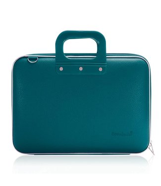 Bombata MEDIO 13 / 14 inch Laptoptas Groenblauw