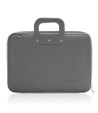 Bombata MEDIO 13 / 14 inch Laptoptas Houtskool grijs