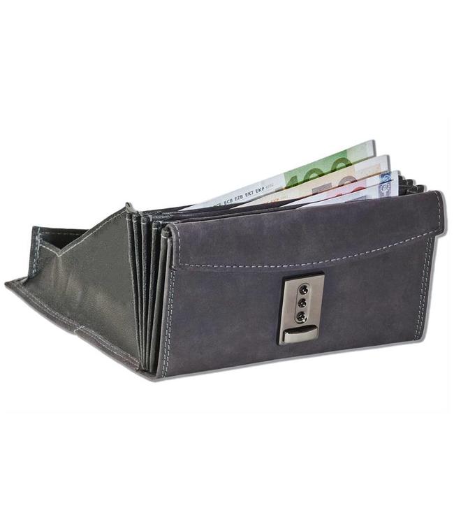 Wild Nature Professionele Kelnerbeurs - Leer - Antraciet