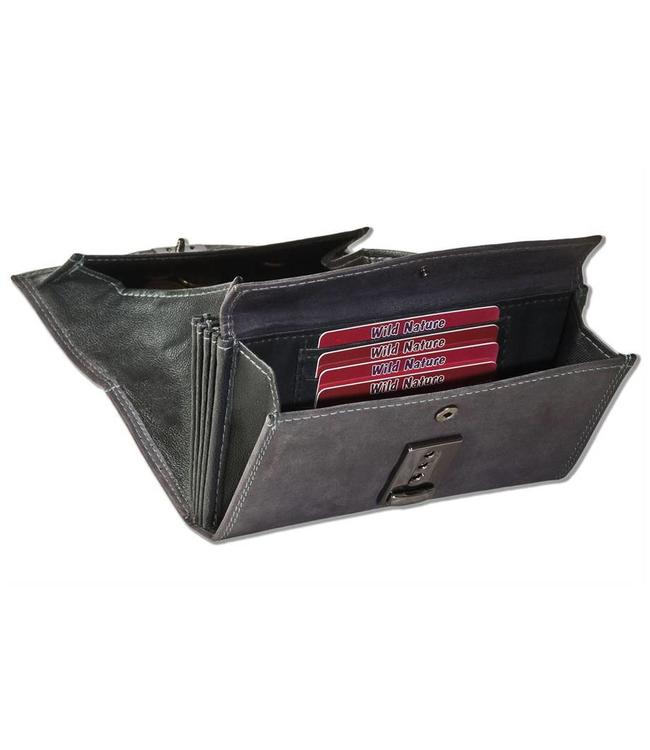 Wild Nature Professionele Kelnerbeurs - Leer - Antraciet