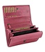 HillBurry Leren Dames Portemonnee – Overslag Model – Veel Ruimte voor Pasjes – Roze