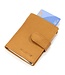 Figuretta Leren RFID Cardprotector - Nappa Cognac