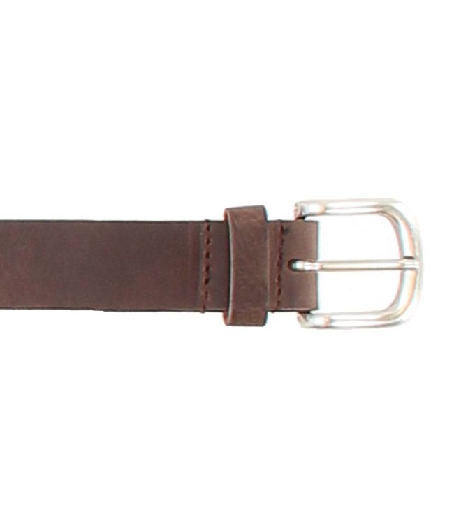 Old West Leren Dames Riem - 28 mm - Echt Leer - Bruin