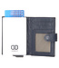 Double-D Jaipur Leren Creditcardhouder RFID Blauw