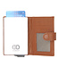 Double-D Jaipur Leren Creditcardhouder RFID Bruin