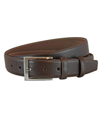 Houtkamp Leren Heren Pantalon Riem - Leer - Bruin