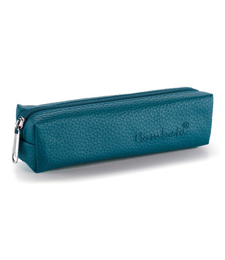 Bombata Etui 'Classic' Kunstleer - Teal blauw