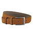 Houtkamp Suede Leren Unisex Riem - Cognac
