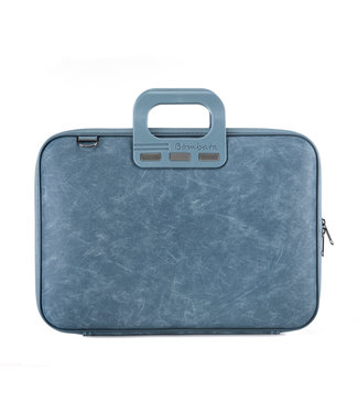 Bombata 15,6 inch Laptoptas Denim Jeans - 15" - Blauw