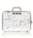 Bombata 15,6 inch Laptoptas met marmerprint - Limited Edition - Carrara