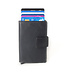 Figuretta Leren Cardprotector RFID Compact - Zwart