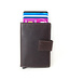 Figuretta Leren Cardprotector RFID Compact - Bruin