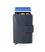 Figuretta Leren Cardprotector RFID Compact Creditcardhouder Blauw