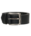 Old West Lubbock Leren Riem voor Dames en Heren - Unisex Broekriem - Breedte 4 cm - Echt Leer - Zwart