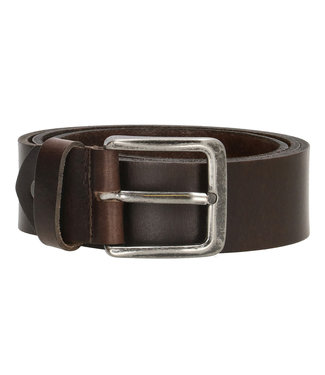 Old West Lubbock Leren Unisex Jeans Riem Bruin
