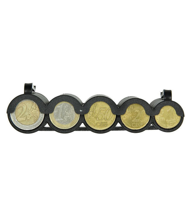 Houtkamp Horeca Eurokit Munthouder - 5 tubes - Zwart