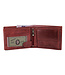 Landley Wild-Look' Leren Heren Portemonnee - Billfold Model - met Anti-skim RFID bescherming - Roodbruin