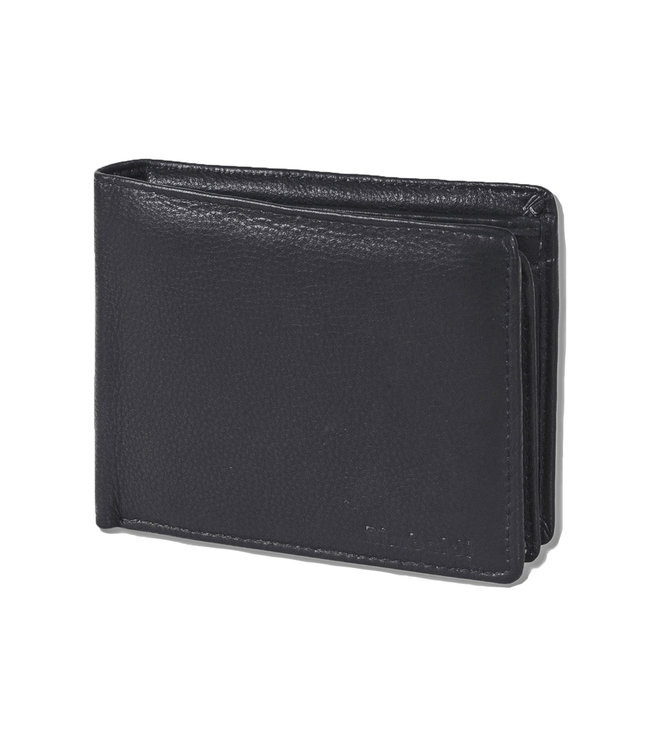Rimbaldi Leren Portemonnee Heren Billfold - RFID bescherming tegen skimmen -  Echt Nappa Leer - 9 Pasjesvakken - Zwart