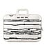 Bombata Laptoptas Black&White - 15 / 15.6 / 16 inch - Wit