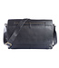 WILD WOODS Leren Laptop Messenger Bag 15 inch - Zwart