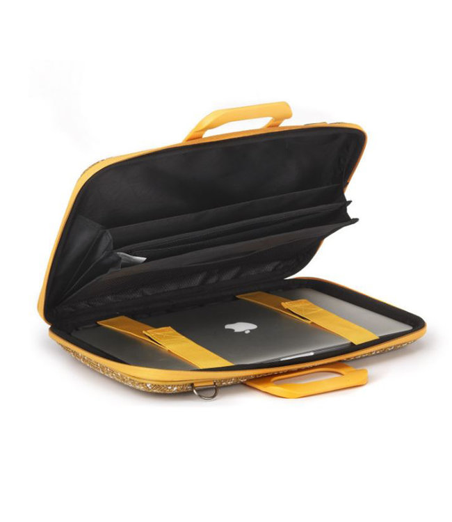 Bombata Tweed' 15 inch Nylon Laptoptas - Prato - 15,6 inch - Groen