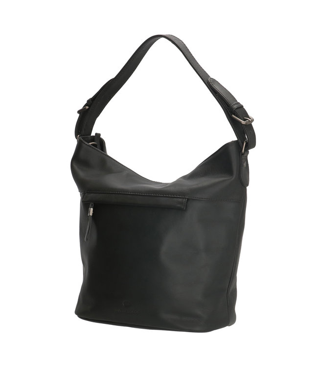 Micmacbags Colorado Dames Schoudertas Zwart Houtkamp Lederwaren