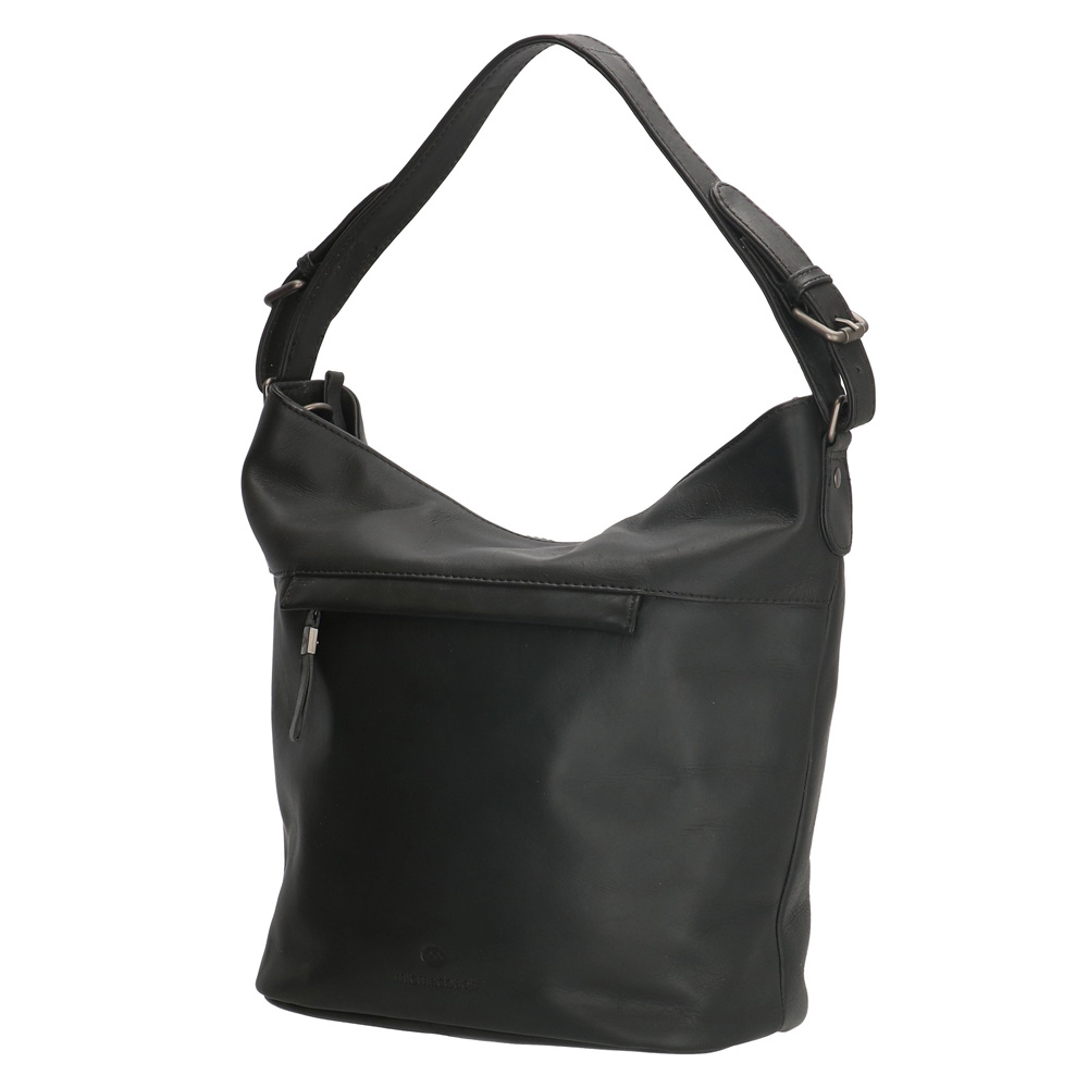 Micmacbags Colorado Dames Schoudertas Zwart Houtkamp Lederwaren